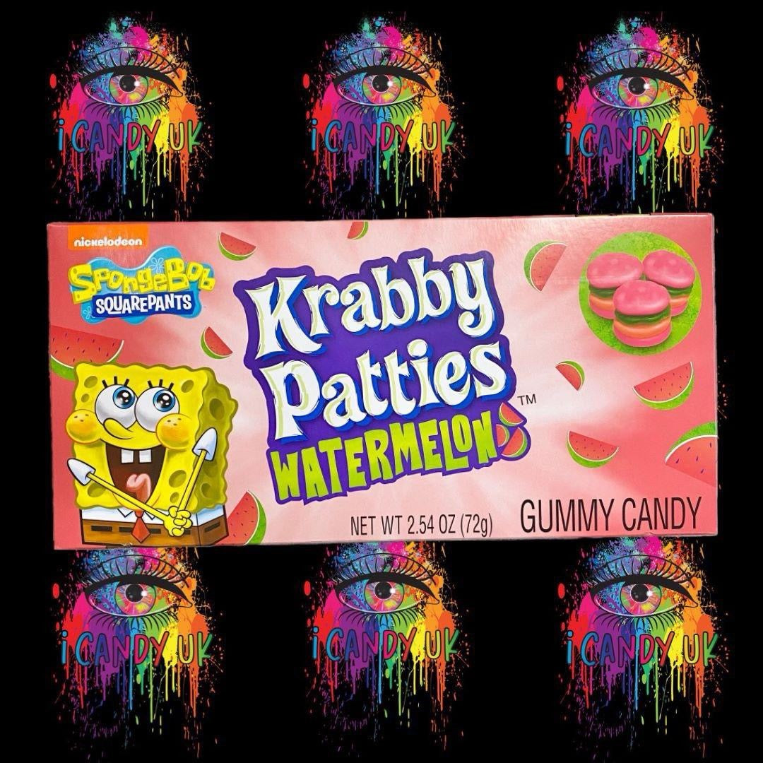 SpongeBob Krabby Patties USA 72g Box