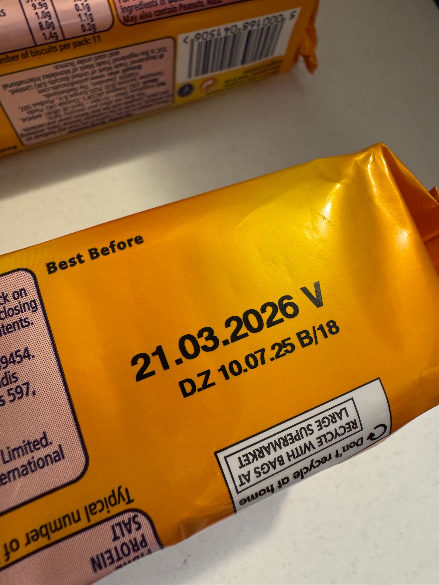 CLEARANCE 2 Packs Of TUC Cheese Biscuits