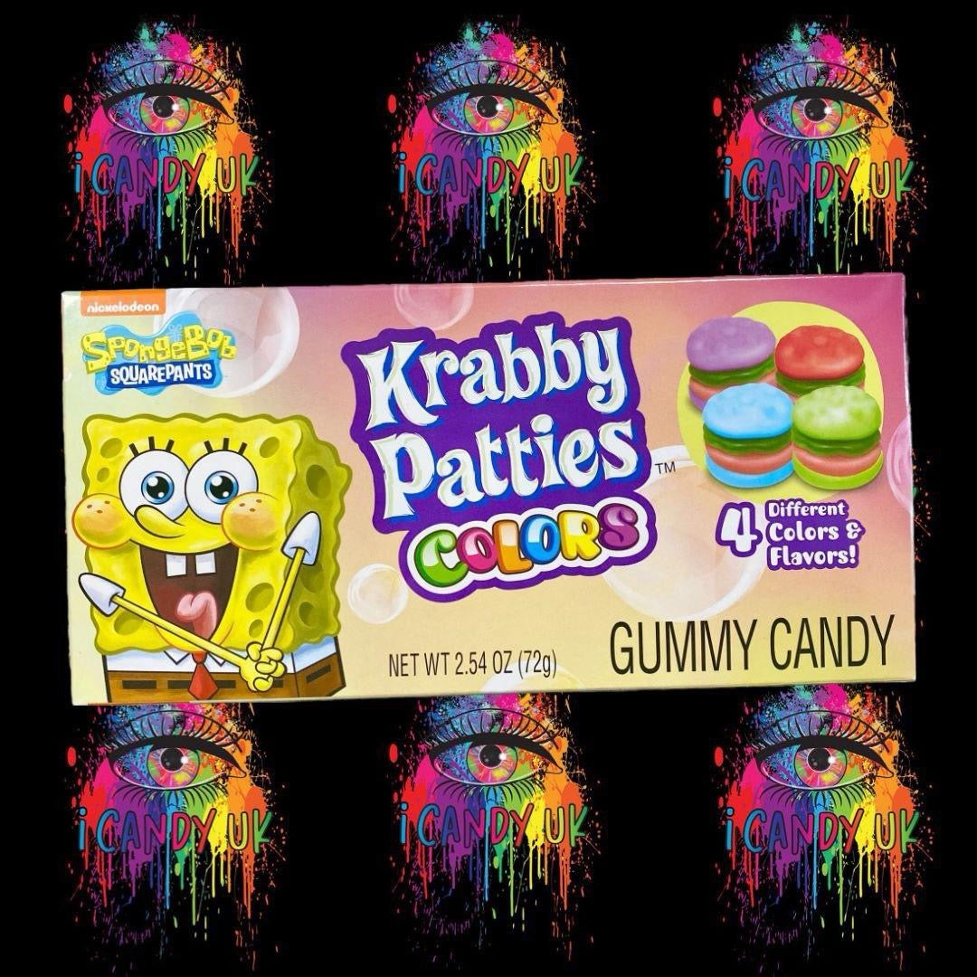 SpongeBob Krabby Patties USA 72g Box