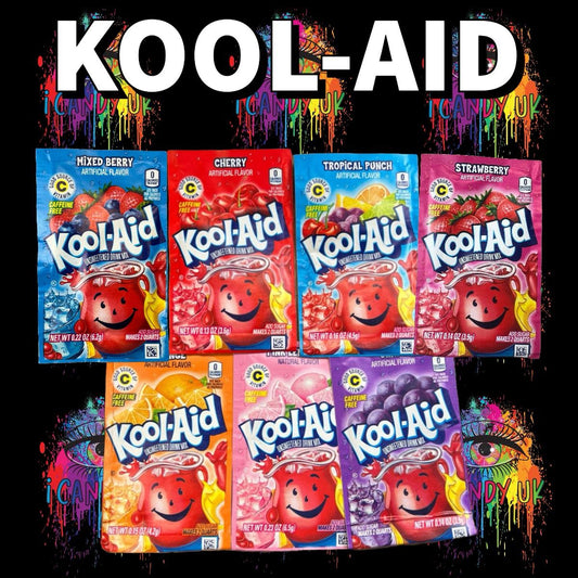Kool Aid Powdered Drink Mixes