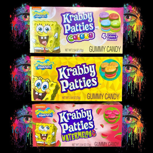 SpongeBob Krabby Patties USA 72g Box