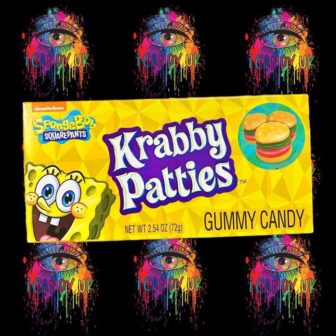 SpongeBob Krabby Patties USA 72g Box
