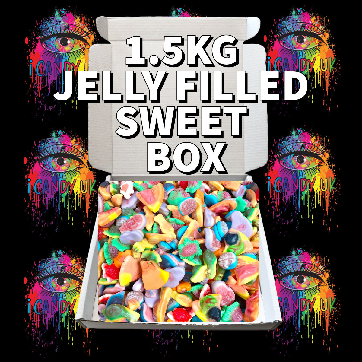 1.5KG Sweet Pizza Box!