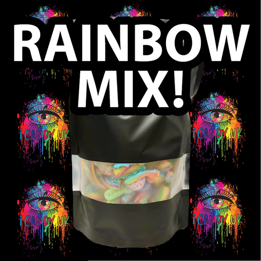 iCandyUK Rainbow Sweets Mix! 1KG