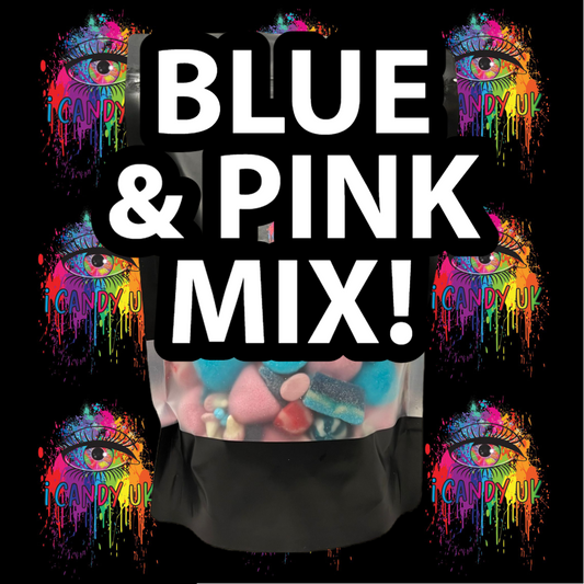 iCandyUK Blue & Pink Sweet Mix 1KG