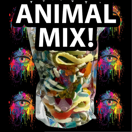 iCandyUK 1KG Animal Sweets Mix!