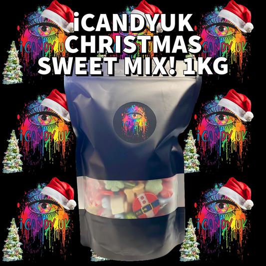 iCandyUK 1KG Christmas Sweets Mix