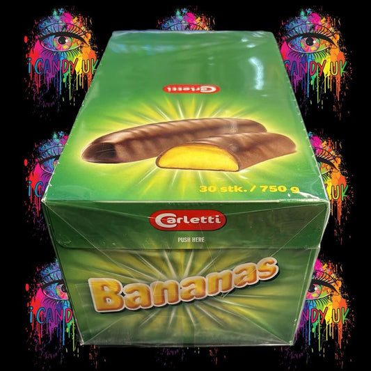 Carletti Dark Chocolate Bananas Box Of 30
