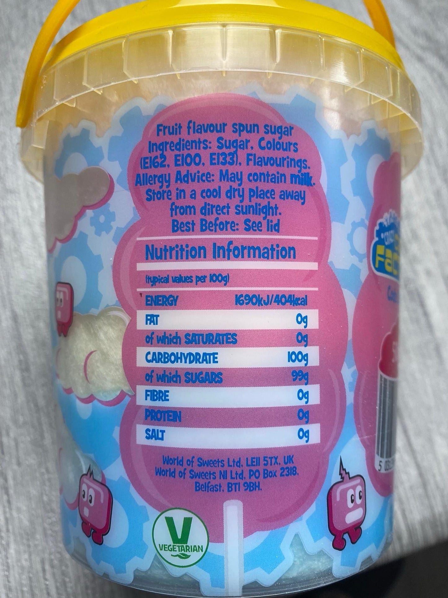 Candy Floss Tub 50g