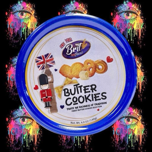 Traditional Butter Cookies 140g Tin