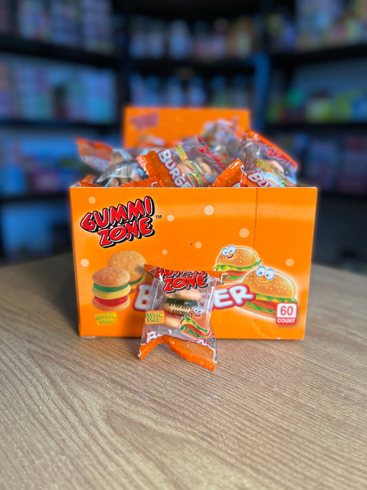 Gummi Zone Mini Gummy Burgers 8g