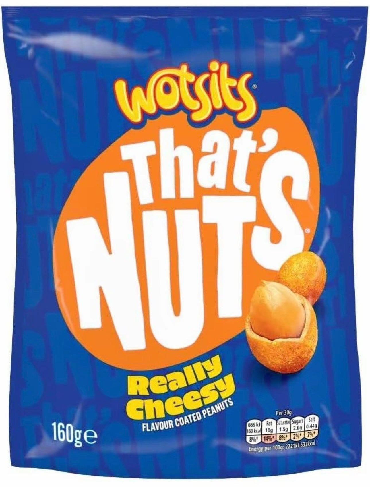 CLEARANCE  ‘That’s Nuts’ 160g Bags Of Peanuts