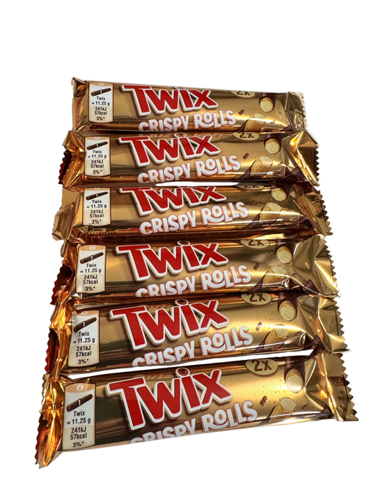 CLEARANCE 6 TWIX Crispy Rolls