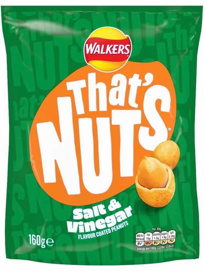 CLEARANCE  ‘That’s Nuts’ 160g Bags Of Peanuts