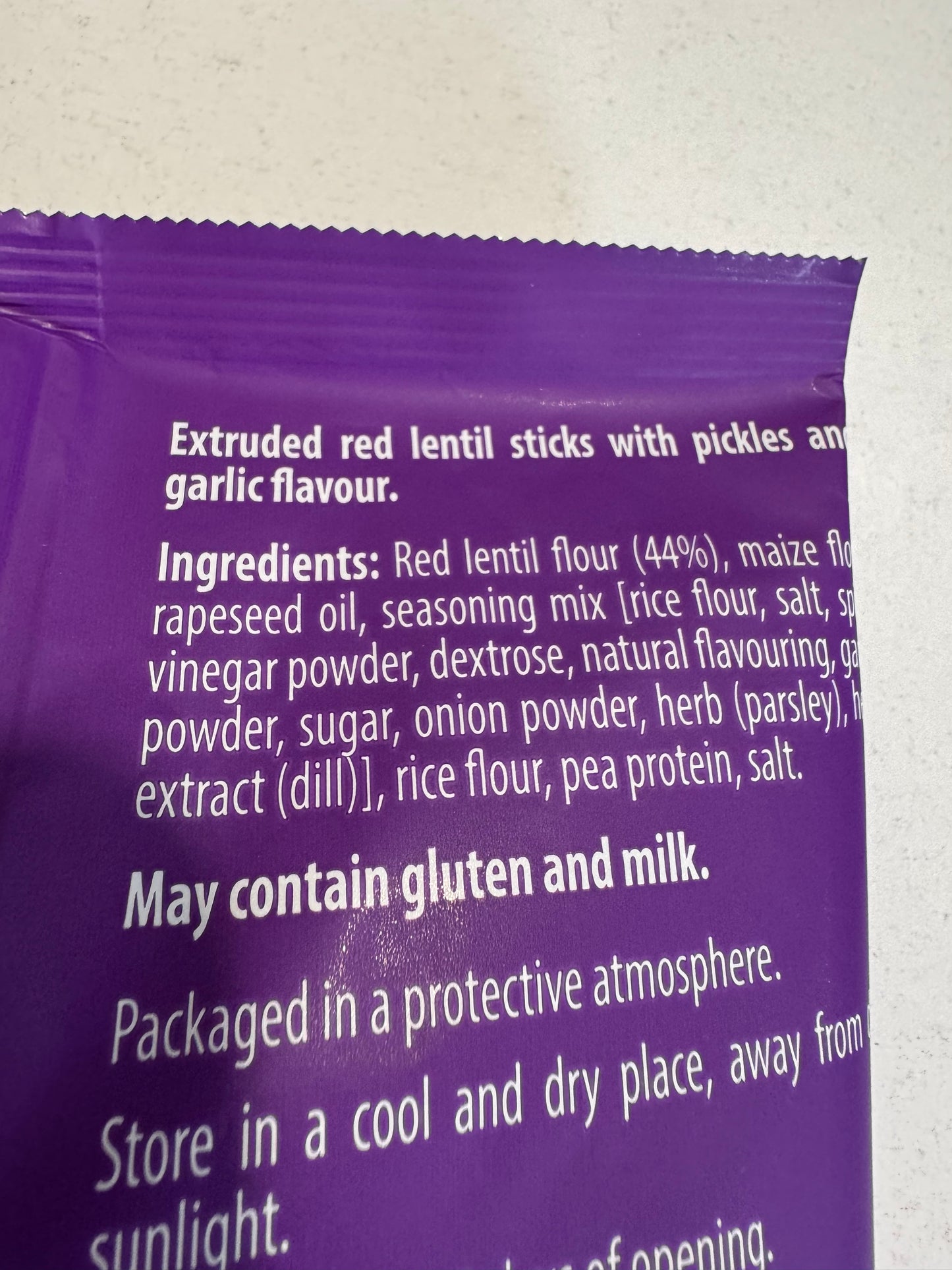 Van Holton Garlic Joe Puffed Crisps