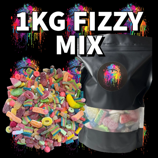1KG Fizzy Sweets Mix!