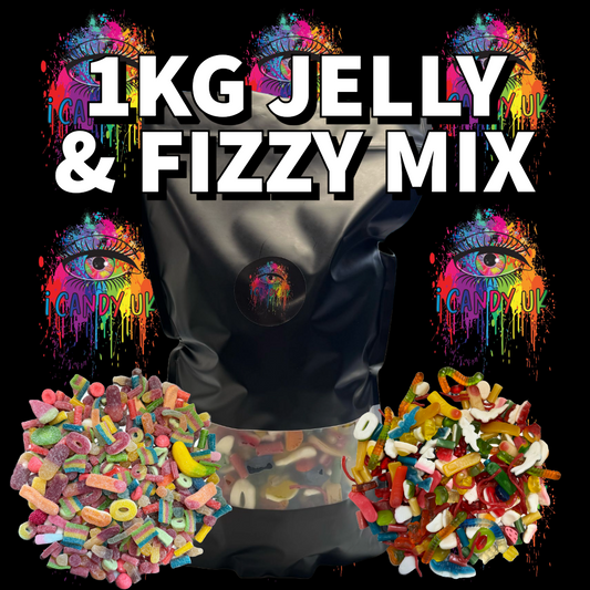 1KG Jelly & Fizzy Mix Sweets