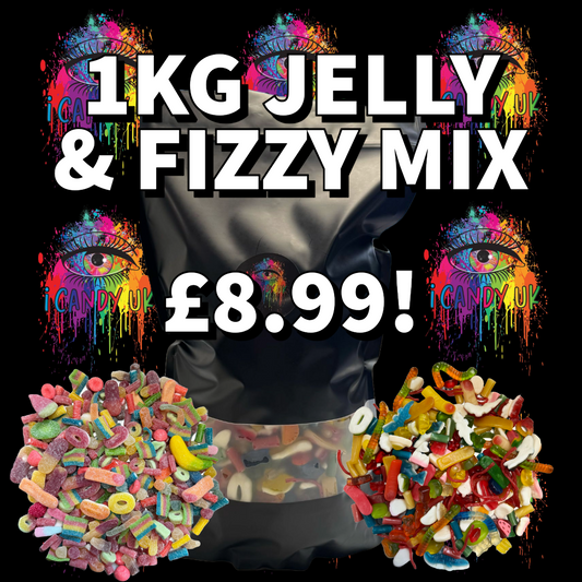 1KG Jelly & Fizzy Mix Sweets