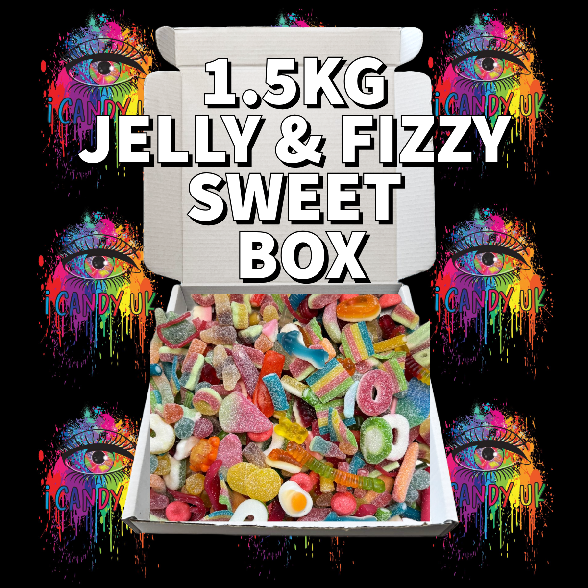 1.5KG Sweet Pizza Box!